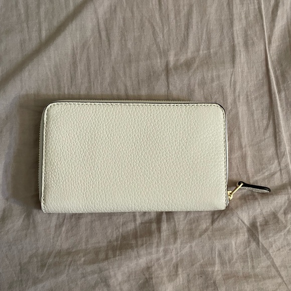 NWT Coach Chalk Pebble Leather Medium ID Zip Wallet - Picture 3 of 8